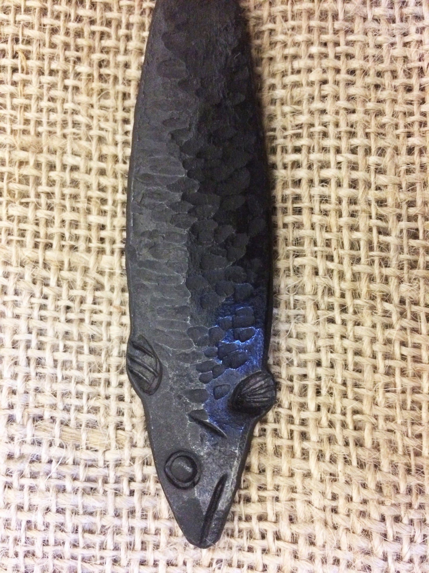 fish bottle opener/Hand forged/Blacksmith