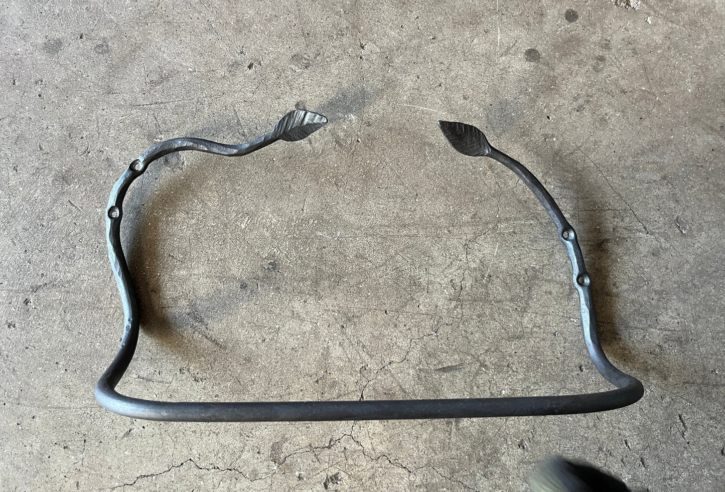 Bracket to hold fire tools